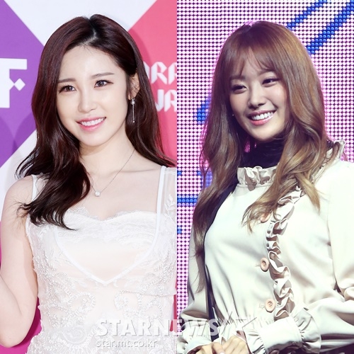 전효성, 송지은 /사진=스타뉴스