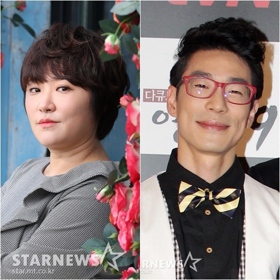 김현숙(왼쪽)과 고(故) 심진보 /사진=스타뉴스