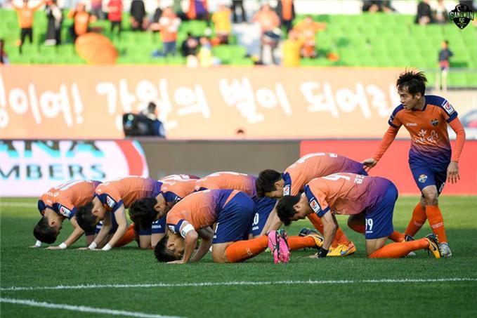 강원FC 선수단 /사진=강원FC제공