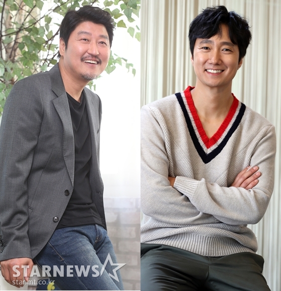 송강호,박해일/사진=머니투데이 스타뉴스