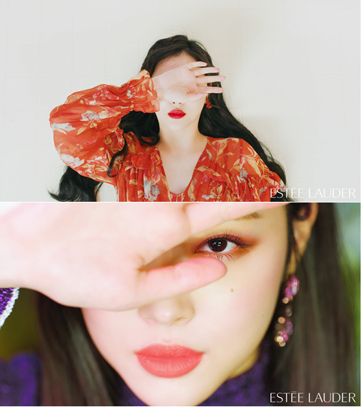 설리/사진제공=에스티 로더