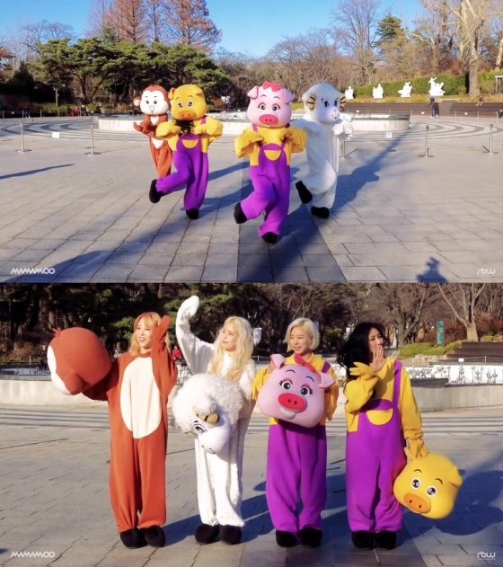 마마무 '별이 빛나는 밤' 애니멀 버전