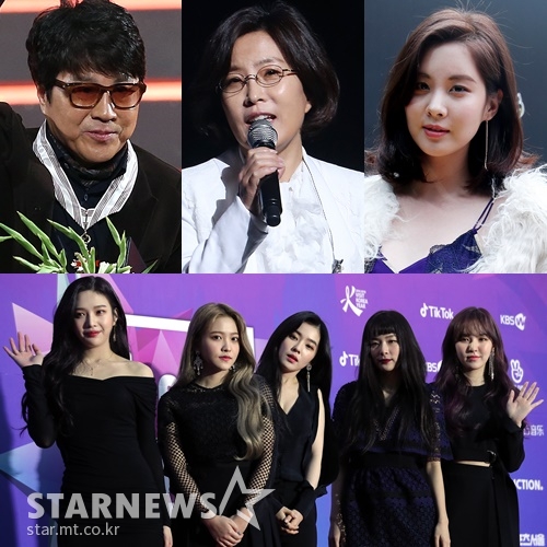 (왼쪽부터) 조용필, 이선희, 서현, 레드벨벳 /사진=스타뉴스