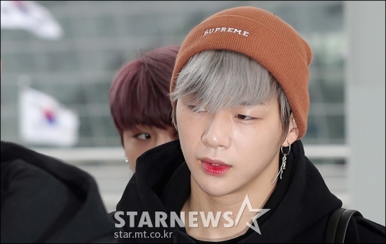 워너원 강다니엘 /인천국제공항=김창현 기자