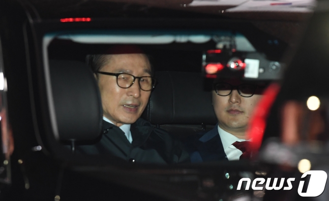 동부구치소에 수감된 이명박 전 대통령. /사진=뉴스1