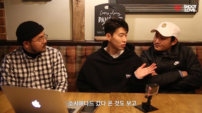 런던에서 만난 손흥민과 이천수./사진=이천수의 근본투어