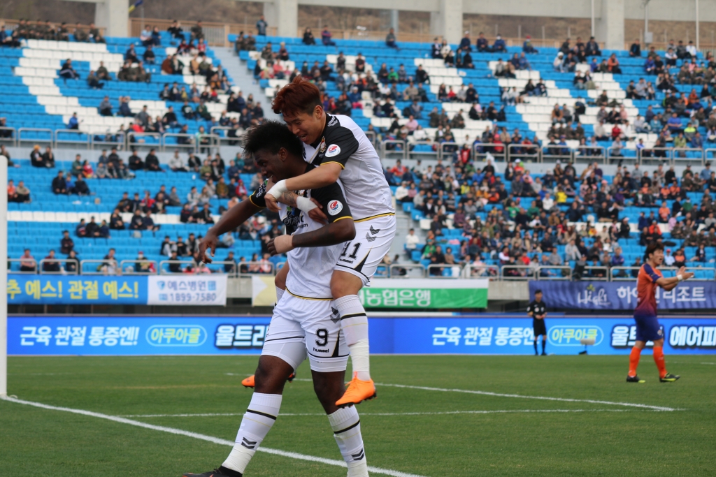 경남이 말컹을 앞세워 5연승에 도전한다 /사진=경남FC 제공