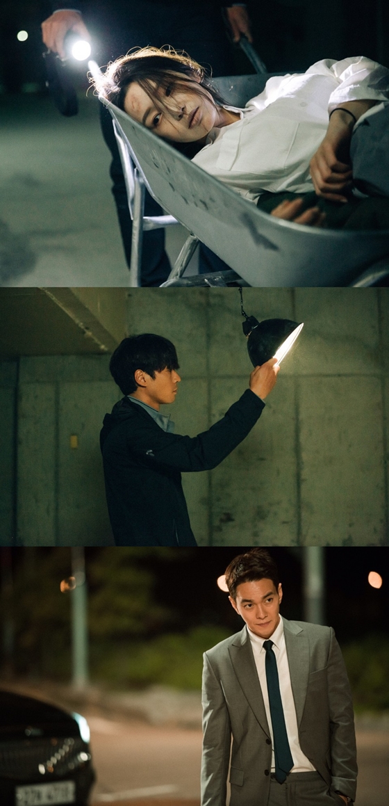 영화 '데자뷰'의 남규리, 이천희, 이규한(사진 맨 위부터 아래로)/사진제공=씨네그루㈜키다리이엔티