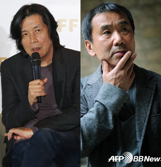이창동 감독과 무라카미 하루키/사진=머니투데이 스타뉴스,AFPBBNews=뉴스1
