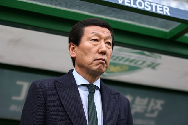 최강희 감독./사진=한국프로축구연맹