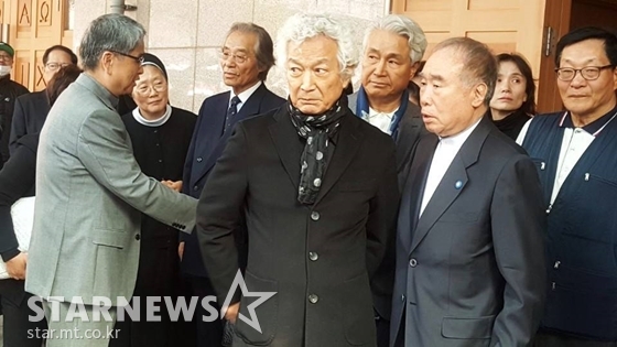 고 최은희 영결-발인식에 참석한 한국 영화인들/사진=독자제공