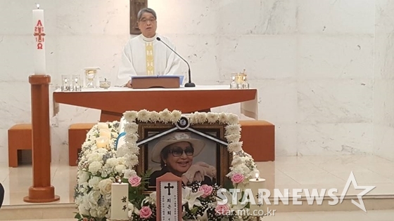 고 최은희 영결식/사진=독자제공