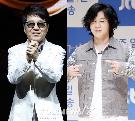 가수 조용필과 윤도현/사진=스타뉴스