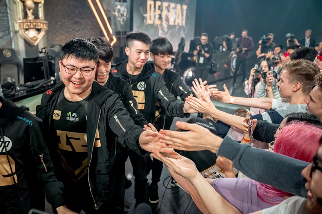 중국 LPL의 RNG. /사진=라이엇 게임즈 제공