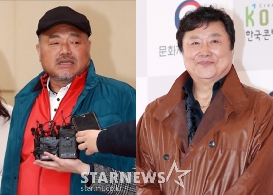 가수 김흥국과 남진/사진=스타뉴스