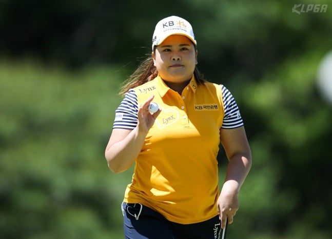 KLPGA 투어 두산 매치플레이 챔피언십 4강에 오른 박인비. /사진=KLPGA 제공