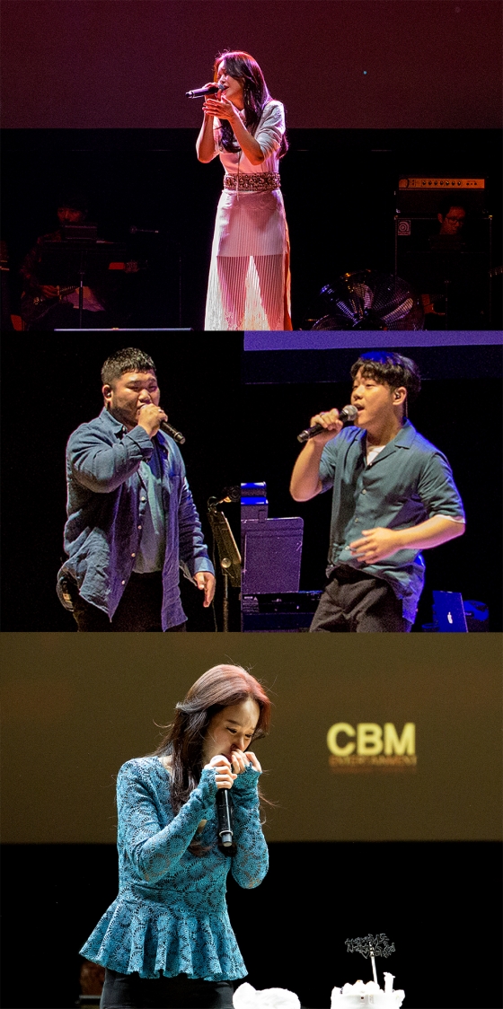 백지영, 길구봉구 /사진=CBM Entertainment