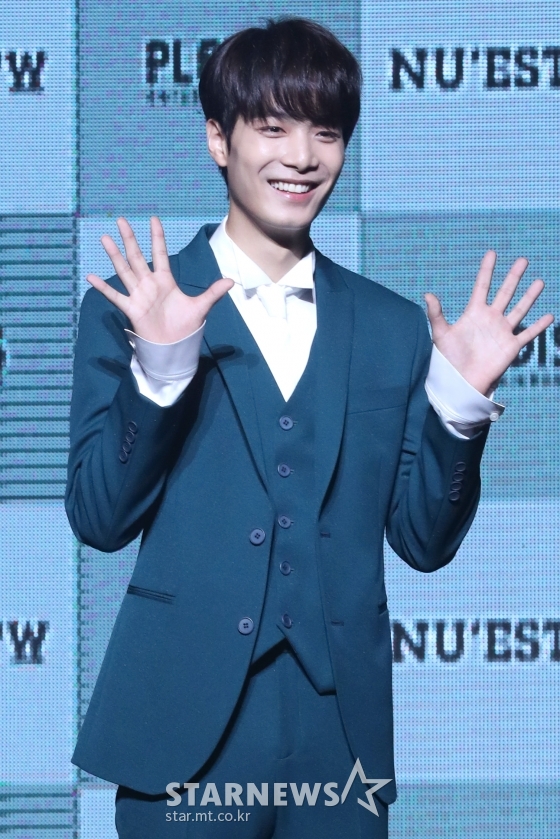 뉴이스트W 멤버 JR /사진=이기범 기자