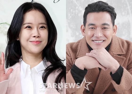 가수 백지영(왼쪽)과 배우 정석원/사진=스타뉴스