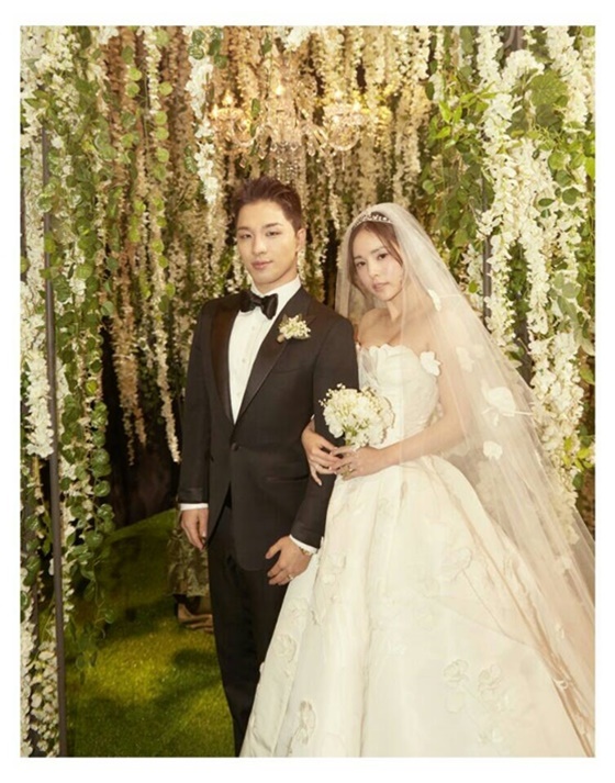 그룹 빅뱅의 태양(왼쪽)과 배우 민효린/사진제공=YG엔터테인먼트