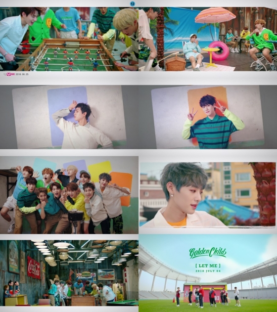 골든차일드 'LET ME' 뮤직비디오 티저