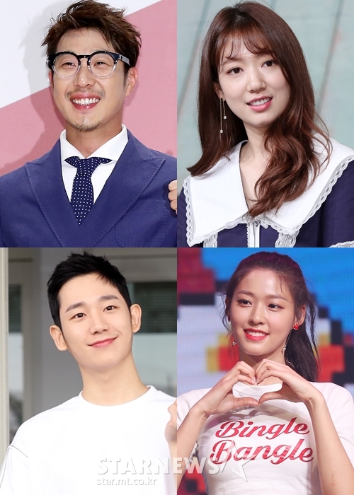 하하, 박신혜, 설현, 정해인/사진=스타뉴스