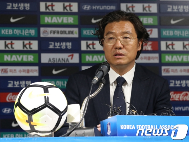 김판곤 감독선임위원장./사진=뉴스1