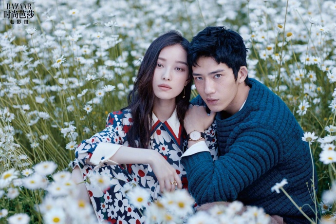 니니(좌)와 정백연(우)/사진=차이나 바자르(BAZZAR)