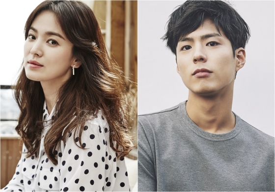 (왼쪽부터) 송혜교, 박보검 /사진제공=UAA,블러썸엔터테인먼트