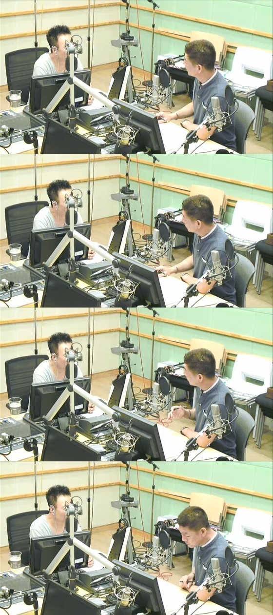 개그맨 박명수(왼쪽)와 정재환(오른쪽) /사진=KBS 라디오 '박명수의 라디오쇼' 보이는 라디오 캡처