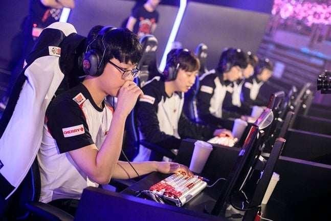 리프트 라이벌즈 결승에 나선 LCK 선수들. /사진=라이엇 게임즈 제공