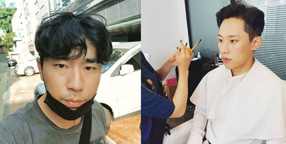 배우 이시언(왼), 배우 김성철/사진=이시언 인스타그램
