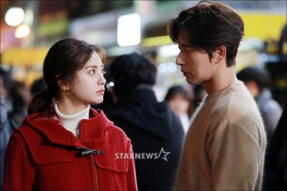 드라마 '사자' 촬영현장/사진=스타뉴스
