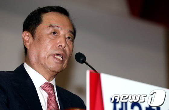 김병준 신임 자유한국당 혁신비대위원장 /사진=뉴스1