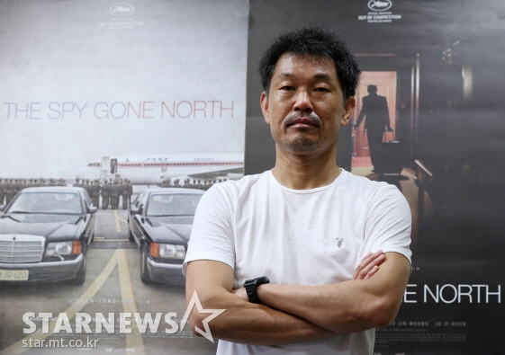 윤종빈 감독의 '공작'을 제작한 사나이픽쳐스 한재덕 대표/사진=홍봉진 기자