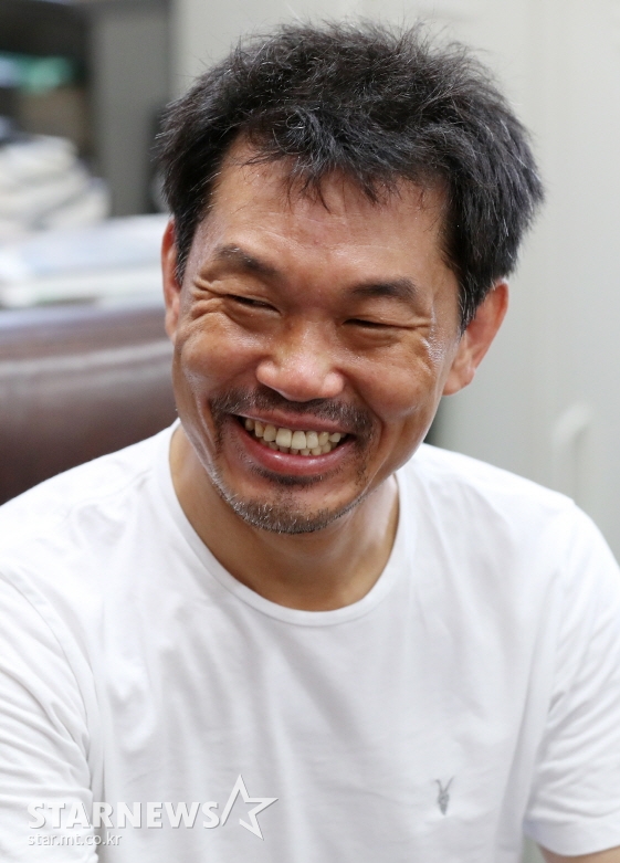 윤종빈 감독의 '공작'을 제작한 사나이픽쳐스 한재덕 대표/사진=홍봉진 기자