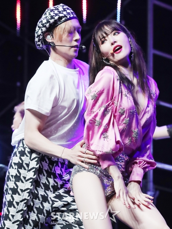 이던, 현아/사진=스타뉴스