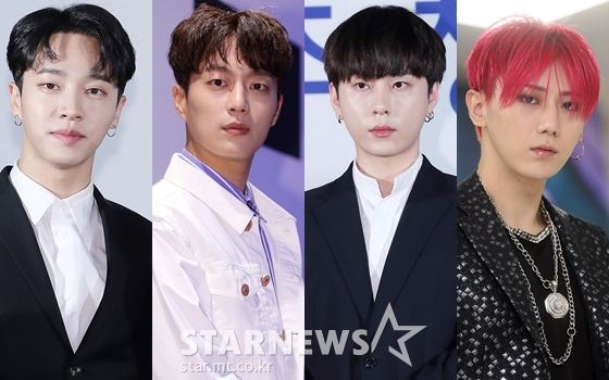 하이라이트 이기광 윤두준 용준형, 장현승/사진=스타뉴스