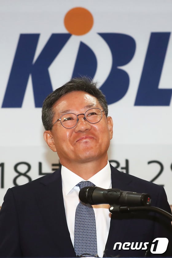 KBL 이정대 신임 총재. / 사진=뉴스1