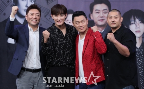 '내 인생의 노래 SONG ONE'의 정연준, 강타, 양동근, 카를로스/사진=이기범 기자