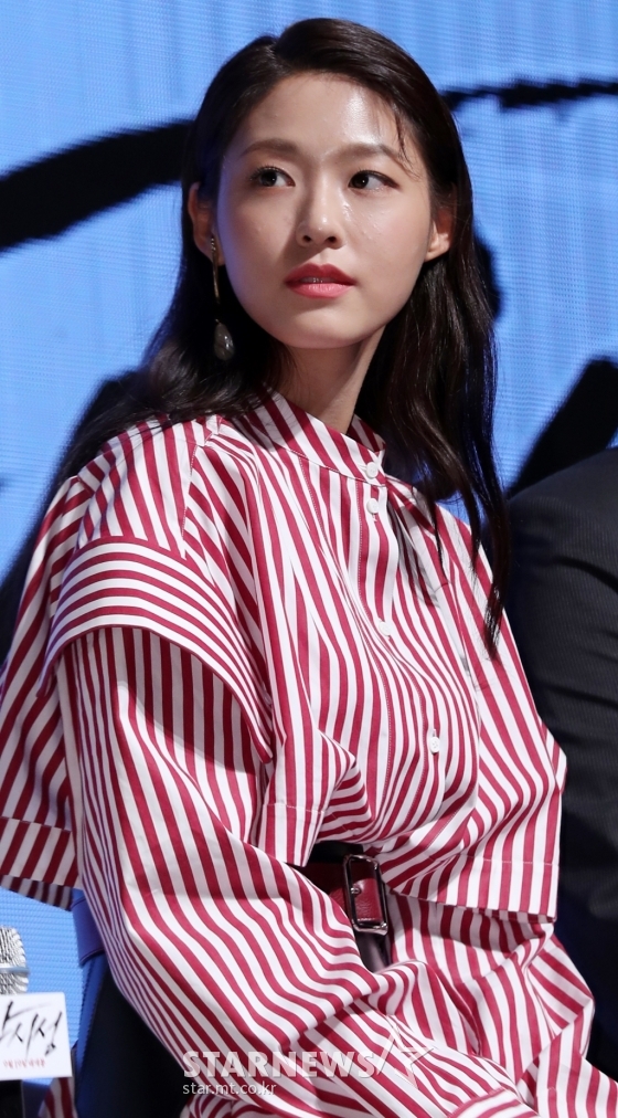 영화 '안시성'의 설현 / 사진=김휘선 기자