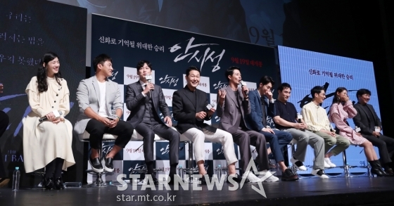 영화 '안시성' 제작보고회 / 사진=김휘선 기자
