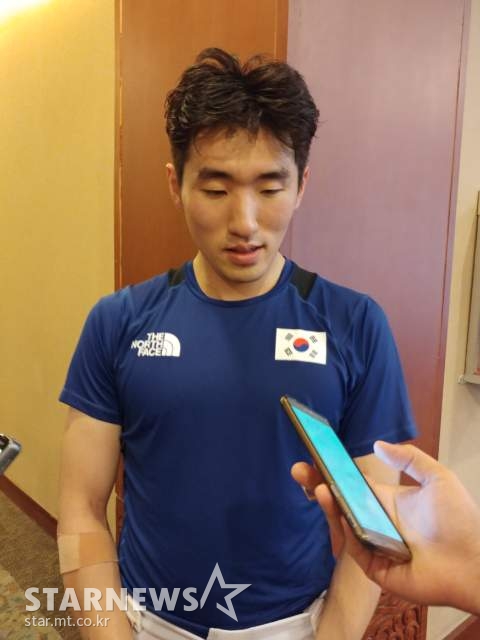 펜싱 대표팀 박상영. /사진=김동영 기자