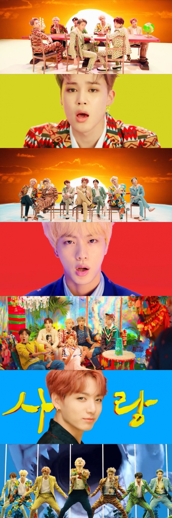 /사진=방탄소년단 '아이돌' 뮤직비디오 화면 캡쳐