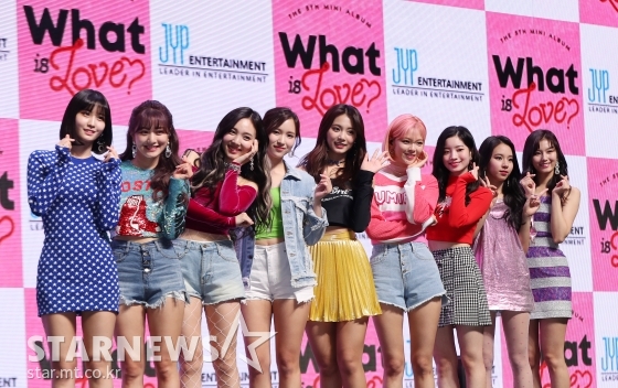 JYP엔터테인먼트 소속 대표 아티스트 걸그룹 트와이스 /사진=스타뉴스 DB