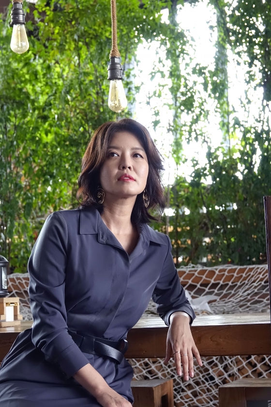 영화 '살아남은 아이'의 배우 김여진 / 사진제공=엣나인필름