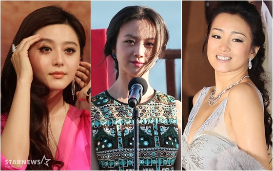 판빙빙, 탕웨이, 공리 / 사진=스타뉴스