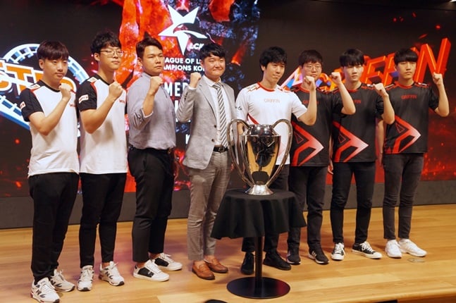 2018 LCK 서머 결승전 미디어데이가 4일 열렸다. /사진=라이엇 게임즈 제공