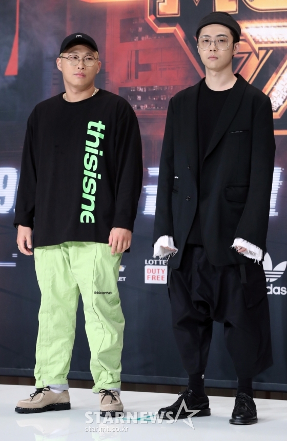 스윙스(왼쪽)와 기리보이 /사진=이기범 기자
