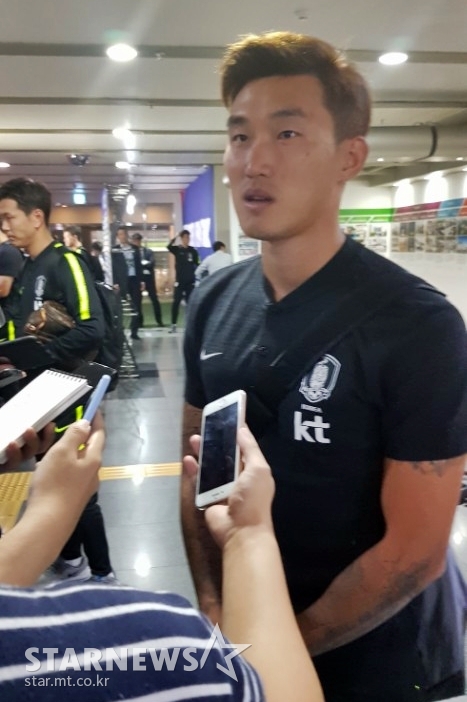 7일 경기 후 장현수의 모습 /사진=김우종 기자